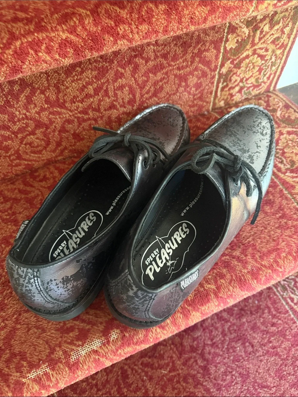 Pleasures x Sperry Captain's Oxford Vibram 11.5